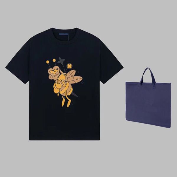 2023ss spring and summer t shirt pure cotton fabric os version round neck short-sleeved women's men's high-quality men's t sh, Black;brown
2023ss spring and summer t shirt pure cotton fabric os version round neck short-sleeved women's men's high-quality men's t sh, Black;brown