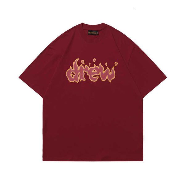 fashion designer luxury drew flame letter print round neck short sleeve men's and women's couple costume wine t-shirt trendy tee s, White;black
fashion designer luxury drew flame letter print round neck short sleeve men's and women's couple costume wine t-shirt trendy tee s, White;black