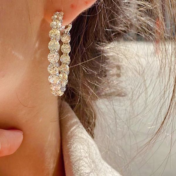 luxury women's designer diamond earrings fashion earrings girls' holiday gifts jewelry factory with box, Golden;silver
luxury women's designer diamond earrings fashion earrings girls' holiday gifts jewelry factory with box, Golden;silver
