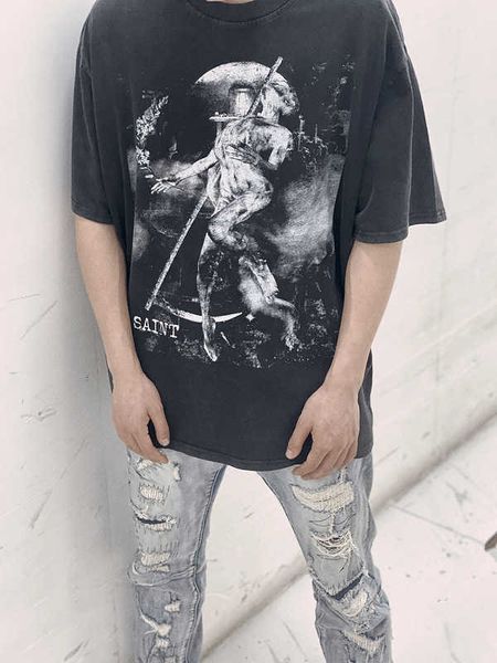 fashion designer luxury saint michael "death dance" limited high street old wash vintage short super high quality, White;black
fashion designer luxury saint michael "death dance" limited high street old wash vintage short super high quality, White;black