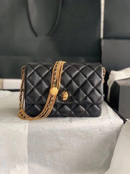 luxurys designers bag women handbag fashion shoulder bag's wallet color casual trave gold chain leather shoulder bag with box
luxurys designers bag women handbag fashion shoulder bag's wallet color casual trave gold chain leather shoulder bag with box