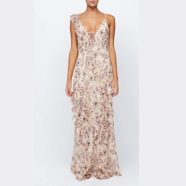 australian designer dress sleeveless asymmetrical shoulder straps floral printed silk long dress, Black;gray
australian designer dress sleeveless asymmetrical shoulder straps floral printed silk long dress, Black;gray