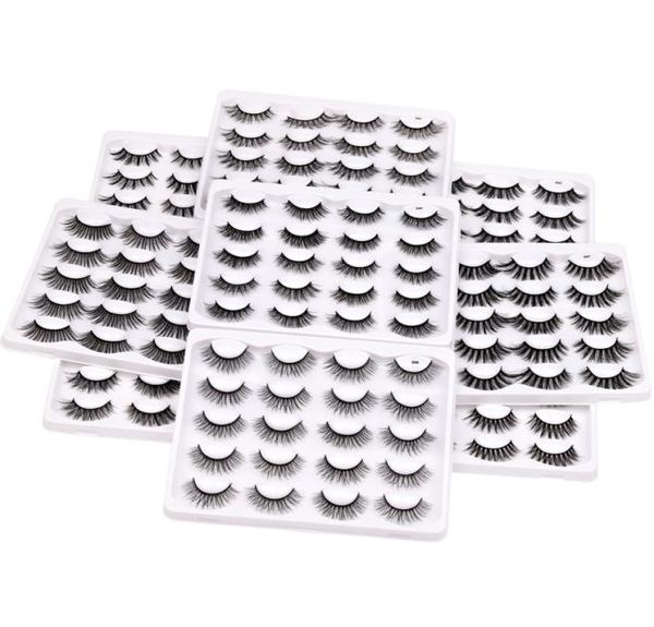 10 pairs 3d fake lashes set thick natural long reusable hand made false eyelashes extensions soft vivid eyes makeup accessory dh6912942
10 pairs 3d fake lashes set thick natural long reusable hand made false eyelashes extensions soft vivid eyes makeup accessory dh6912942
