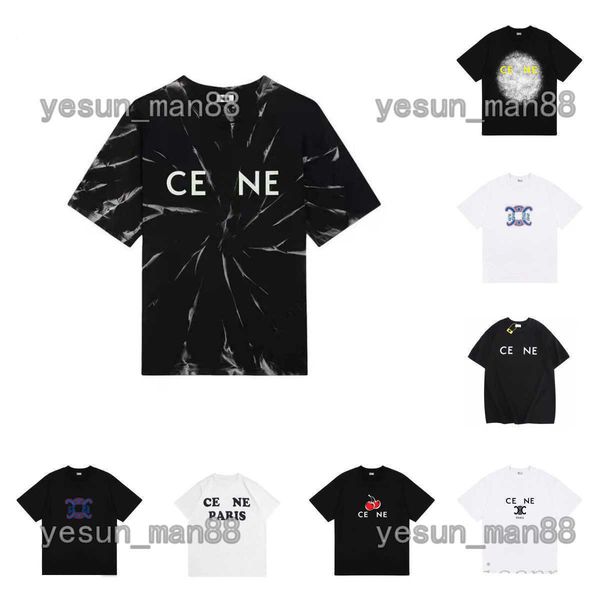 summer new designer fashion classic celins alphabet printed short sleeve t shirt high street mens and women casual pure cotton couples style, White;black
summer new designer fashion classic celins alphabet printed short sleeve t shirt high street mens and women casual pure cotton couples style, White;black