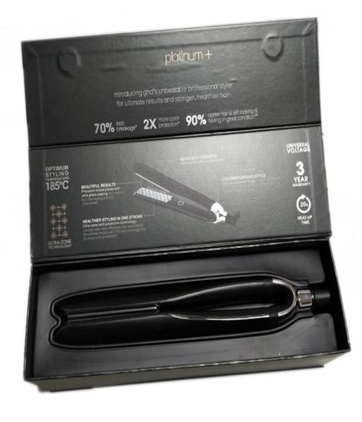 9hd platinum hair straightener ceramic flat iron professional hair styler hair curler straightener plate tools dhl 9906583, Black
9hd platinum hair straightener ceramic flat iron professional hair styler hair curler straightener plate tools dhl 9906583, Black