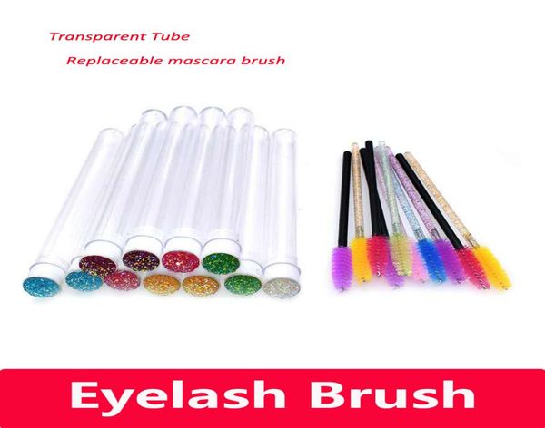 makeup brush eyelash extender disposable eyebrow brush transparent tube design charming diamond bottom mascara stick applicator6549548
makeup brush eyelash extender disposable eyebrow brush transparent tube design charming diamond bottom mascara stick applicator6549548