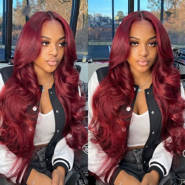 red lace front human hair wigs colored lace front transparent lace frontal wigs for women, Black;brown
red lace front human hair wigs colored lace front transparent lace frontal wigs for women, Black;brown