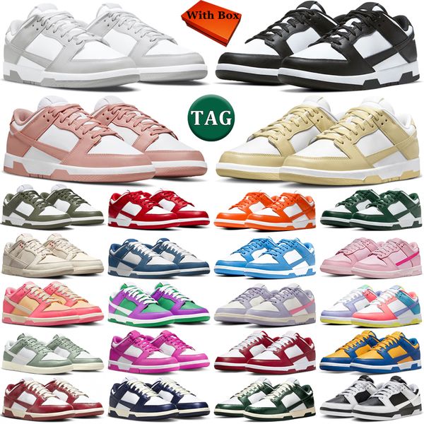 with box low running shoes men women white black panda grey fog unc pn dust rose whisper team gold mica green jarritos clot trainers sports
with box low running shoes men women white black panda grey fog unc pn dust rose whisper team gold mica green jarritos clot trainers sports