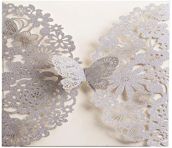 50pcs laser cut wedding invitation cards with butterfly and envelopes glitter lace flora customized printed invitations for quince2644559, Black
50pcs laser cut wedding invitation cards with butterfly and envelopes glitter lace flora customized printed invitations for quince2644559, Black