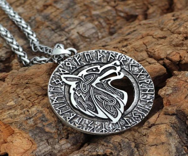 odin wolf freki amulet rune valknut viking necklace with valknut gift bag7881058, Silver
odin wolf freki amulet rune valknut viking necklace with valknut gift bag7881058, Silver