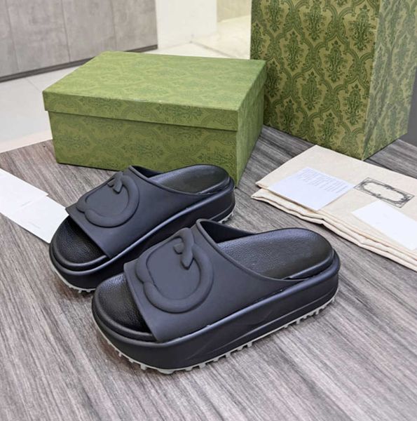 designer slide slippers sandals flat summer luxury slides for men women rubber leather loafers ladies fashion heightening sliders scuffs san, Black 
designer slide slippers sandals flat summer luxury slides for men women rubber leather loafers ladies fashion heightening sliders scuffs san, Black