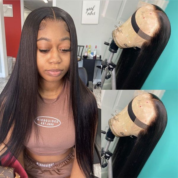 13x4 lace front human hair wigs pre plucked straight brazilian remy hair lace wigs 180% density 24 inch, Black;brown
13x4 lace front human hair wigs pre plucked straight brazilian remy hair lace wigs 180% density 24 inch, Black;brown