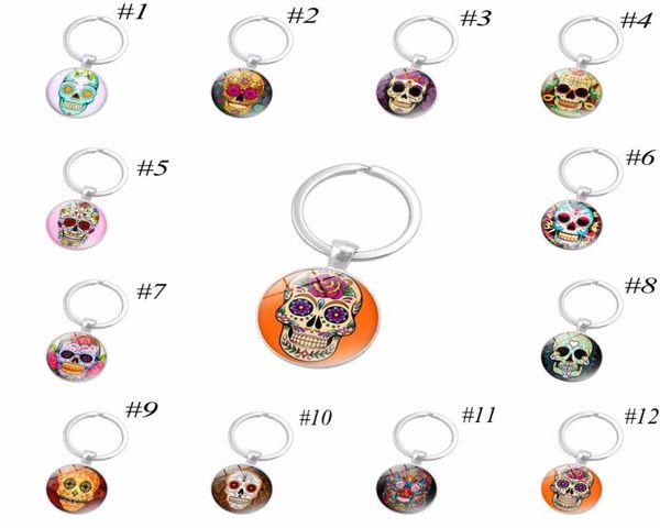 skeleton time gem cabochon key chain sugar candy skull head keyrings skull pattern key ring fashion jewelry gifts2495289, Silver
skeleton time gem cabochon key chain sugar candy skull head keyrings skull pattern key ring fashion jewelry gifts2495289, Silver