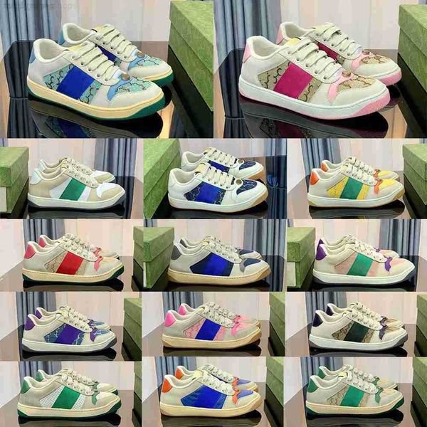 2023designer dirty casual shoes screener canvas sneakers women luxury classic blue red stripe rubber g leather distressed shoe low men women, Black
2023designer dirty casual shoes screener canvas sneakers women luxury classic blue red stripe rubber g leather distressed shoe low men women, Black