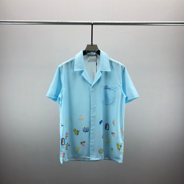 men's designer shirt summer short sleeve casual button up shirt printed bowling shirt beach style breathable t-shirt clothing #311, White;black
men's designer shirt summer short sleeve casual button up shirt printed bowling shirt beach style breathable t-shirt clothing #311, White;black