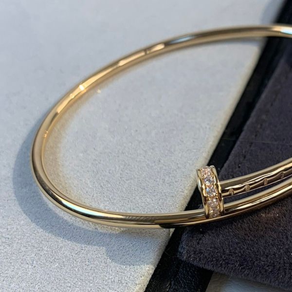thin nail bangle fine nails bangle sterling silver hollow elastic bracelet gold plated 18k diamond for woman designer official reproductions, Black
thin nail bangle fine nails bangle sterling silver hollow elastic bracelet gold plated 18k diamond for woman designer official reproductions, Black