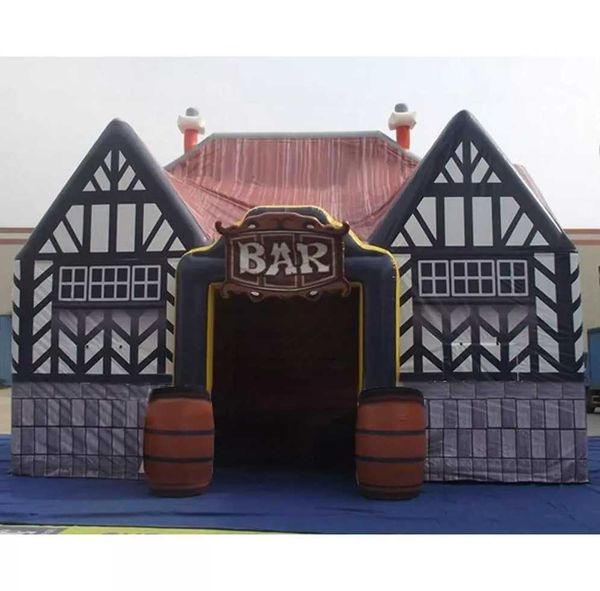 bouncer custom house shaped giant inflatable bar tent irish pub with casks for outdoor party
bouncer custom house shaped giant inflatable bar tent irish pub with casks for outdoor party