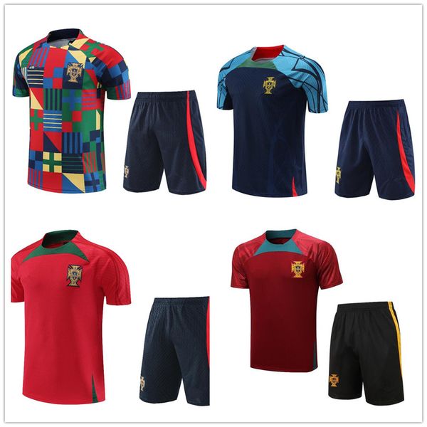 2023 portugal tracksuit jerseys football training suit 23 24 new portugal shorts sleeves tracksuits shirt kits survetement sportswear chanda, Black
2023 portugal tracksuit jerseys football training suit 23 24 new portugal shorts sleeves tracksuits shirt kits survetement sportswear chanda, Black
