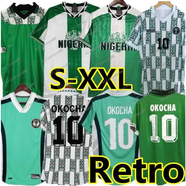 1994 okocha nigeria retro soccer jerseys kanu finidi nwogu futbol kit vintage football jersey classic shirt 1996 1998, Black;yellow
1994 okocha nigeria retro soccer jerseys kanu finidi nwogu futbol kit vintage football jersey classic shirt 1996 1998, Black;yellow