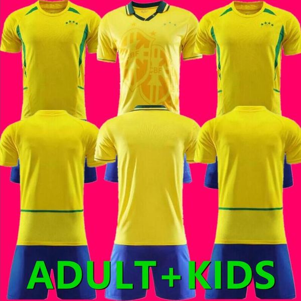 kids kit brasil soccer jerseys 1994 2002 retro shirts carlos romario ronaldo ronaldinho camisa de futebol brazils rivaldo adriano, Black;yellow
kids kit brasil soccer jerseys 1994 2002 retro shirts carlos romario ronaldo ronaldinho camisa de futebol brazils rivaldo adriano, Black;yellow
