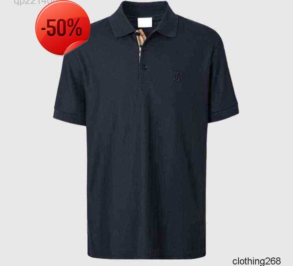 men's t-shirts burbrerys european station bajia casual polo shirt mens classic color tb letter embroidery summer b short sleeve tshirt, White;black
men's t-shirts burbrerys european station bajia casual polo shirt mens classic color tb letter embroidery summer b short sleeve tshirt, White;black