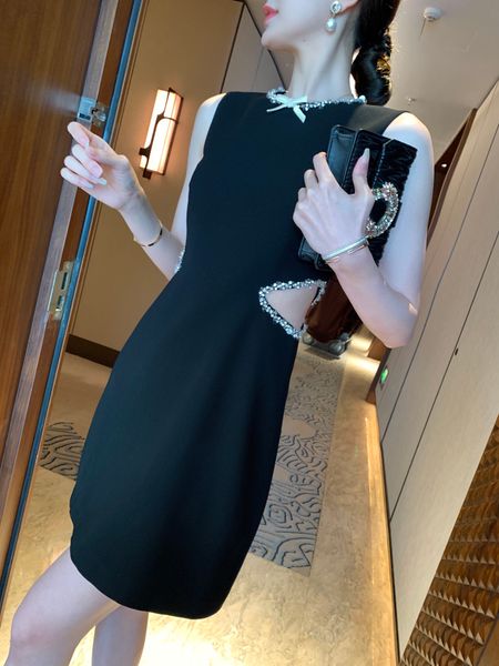 basic & casual dresses spring/summer new handmade nail diamond decorative satin bow sleeveless tank dress, Black;gray
basic & casual dresses spring/summer new handmade nail diamond decorative satin bow sleeveless tank dress, Black;gray