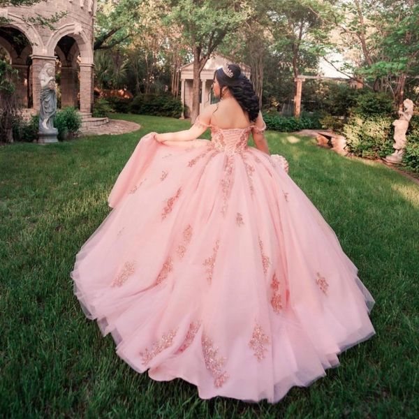 luxury shiny pink beading lace applique quinceanera dresses 2023 off shoulder ball gown corset birthday party dress vestidos de 15, Blue;red
luxury shiny pink beading lace applique quinceanera dresses 2023 off shoulder ball gown corset birthday party dress vestidos de 15, Blue;red
