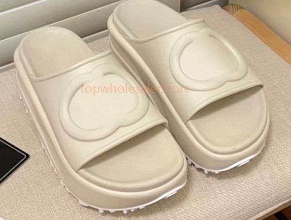 women platform slides sandals designer slippers beach rubber perforated canvas sliders mens thick bottom sandal womens embroidery heels luxu, Black
women platform slides sandals designer slippers beach rubber perforated canvas sliders mens thick bottom sandal womens embroidery heels luxu, Black