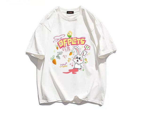 large size short-sleeved t-shirt women's summer explosion 2023 new fashionable white popular loose niche t-shirt
large size short-sleeved t-shirt women's summer explosion 2023 new fashionable white popular loose niche t-shirt
