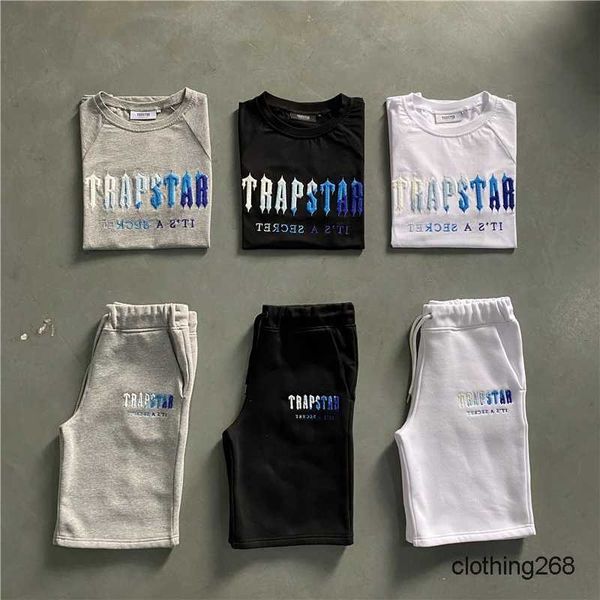 men's trapstar t shirt set letter embroidered tracksuit short sleeve plush shortsmotion current203, White;black
men's trapstar t shirt set letter embroidered tracksuit short sleeve plush shortsmotion current203, White;black
