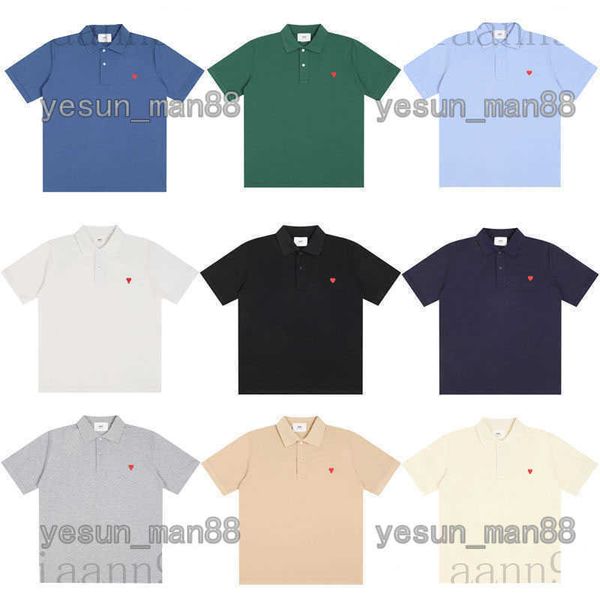 designer fashion amis luxury polo shirt mens and woman paris embroidery little love t shirt knit short sleeve casual pure cotton t-shirt, White;black
designer fashion amis luxury polo shirt mens and woman paris embroidery little love t shirt knit short sleeve casual pure cotton t-shirt, White;black