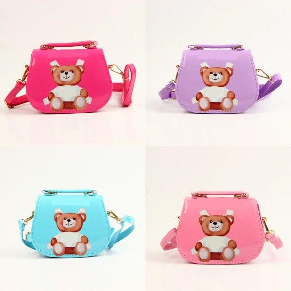girl baby cartoon bear backpack children's leather princess bag designer children's brand handbag fashion girl crossbody bag, Black
girl baby cartoon bear backpack children's leather princess bag designer children's brand handbag fashion girl crossbody bag, Black
