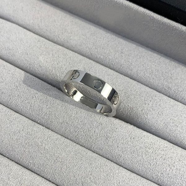 love ring 3.6mm thin wedding ring couple gold plated 18k designer for woman for man t0p quality official reproductions fashion luxury gift f, Silver
love ring 3.6mm thin wedding ring couple gold plated 18k designer for woman for man t0p quality official reproductions fashion luxury gift f, Silver