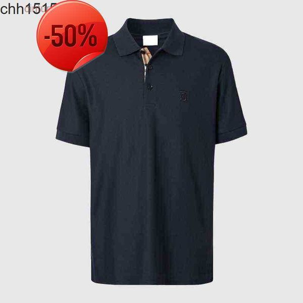 men's t-shirts burbrerys european station bajia casual polo shirt mens classic solid letter embroidery summer b short sleeve tshirt men, White;black
men's t-shirts burbrerys european station bajia casual polo shirt mens classic solid letter embroidery summer b short sleeve tshirt men, White;black