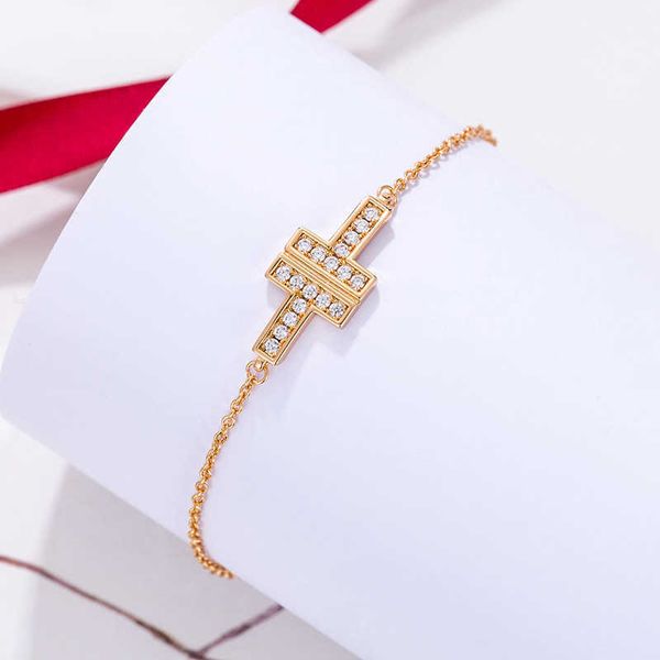 internet celebrity home s925 silver double t bracelet women's light luxury simple temperament full of diamond new high version handwear, Black
internet celebrity home s925 silver double t bracelet women's light luxury simple temperament full of diamond new high version handwear, Black