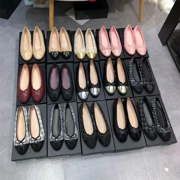 with box classic designer dress shoes spring and autumn 100% cowhide ballet flats dance shoes fashion women black flat boat shoe sandal lady
with box classic designer dress shoes spring and autumn 100% cowhide ballet flats dance shoes fashion women black flat boat shoe sandal lady