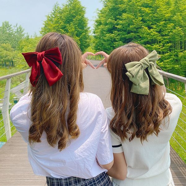 fashion blogger designer jewelr new red large bow hair clip for women's simple back hair clip clipscrunchies hair ties wholesale fs11
fashion blogger designer jewelr new red large bow hair clip for women's simple back hair clip clipscrunchies hair ties wholesale fs11
