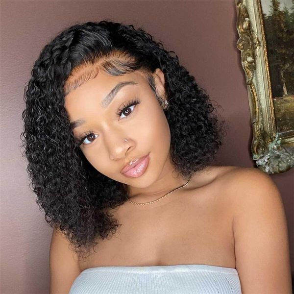 brazilian curly bob wig with baby hair 13x6 pre-plucked curly bob lace front wigs for women curly 5x5 closure bob hair wig, Black;brown
brazilian curly bob wig with baby hair 13x6 pre-plucked curly bob lace front wigs for women curly 5x5 closure bob hair wig, Black;brown