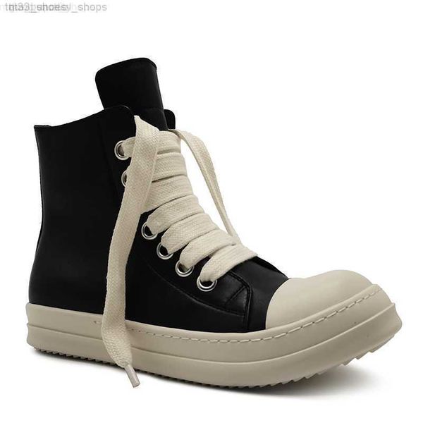 men's rick casual shoes high platform black leather retro design ro owens women's sneakers
men's rick casual shoes high platform black leather retro design ro owens women's sneakers