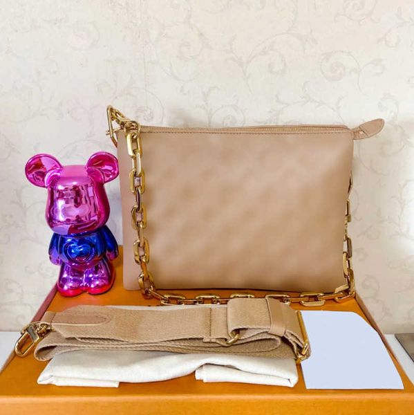 famous cousin fashion luxurys designer sling embossing m57783 clutch bag wallets handbags strap genuine leather cross body chain silver even
famous cousin fashion luxurys designer sling embossing m57783 clutch bag wallets handbags strap genuine leather cross body chain silver even