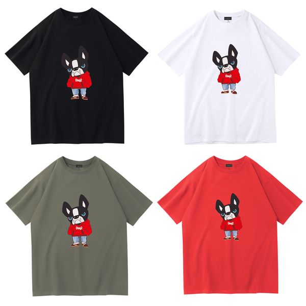 dsq2 men's and women's designer t-shirt loose fashion brand summer casual shirt luxury clothing street short sleeve clothing t-shi, White;black
dsq2 men's and women's designer t-shirt loose fashion brand summer casual shirt luxury clothing street short sleeve clothing t-shi, White;black