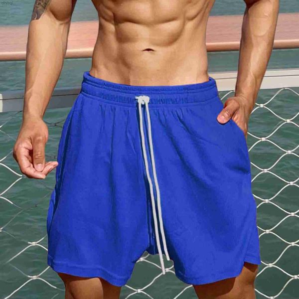 new muscle fitness summer sports casual waffle shorts men's running training suit 5/4 pants 1s, White;black
new muscle fitness summer sports casual waffle shorts men's running training suit 5/4 pants 1s, White;black