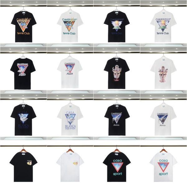 23ss summer mens tshirt designer casablanca shirt man s womens tshirts with letters print short sleeves summer casablanc t-shirts men loose, White;black
23ss summer mens tshirt designer casablanca shirt man s womens tshirts with letters print short sleeves summer casablanc t-shirts men loose, White;black