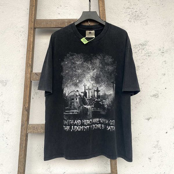 fashion designer luxury saint "the silence of satan" limited high street old wash vintage short sleeve couple costume t super high, White;black
fashion designer luxury saint "the silence of satan" limited high street old wash vintage short sleeve couple costume t super high, White;black