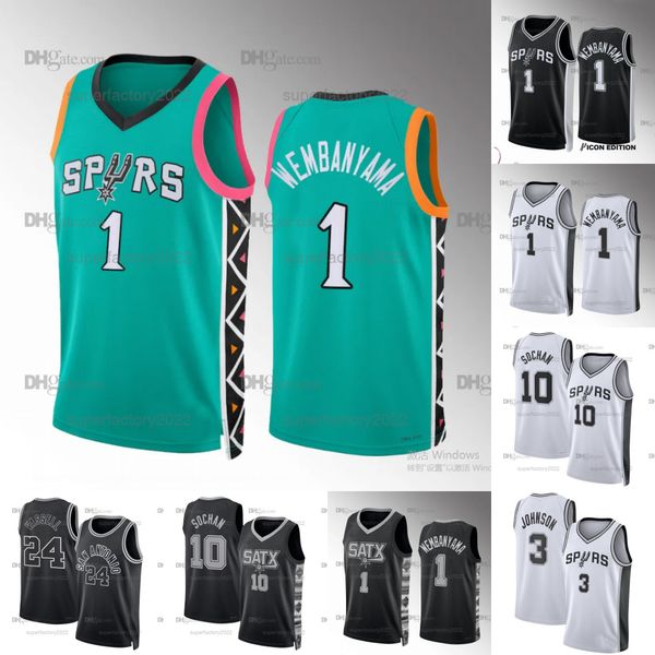 1 victor wembanyama san antonio spurs jersey doug mcdermott zach collins graham 4 sochan romeo langford khem birch devin vassell blake wesle, Black;red
1 victor wembanyama san antonio spurs jersey doug mcdermott zach collins graham 4 sochan romeo langford khem birch devin vassell blake wesle, Black;red