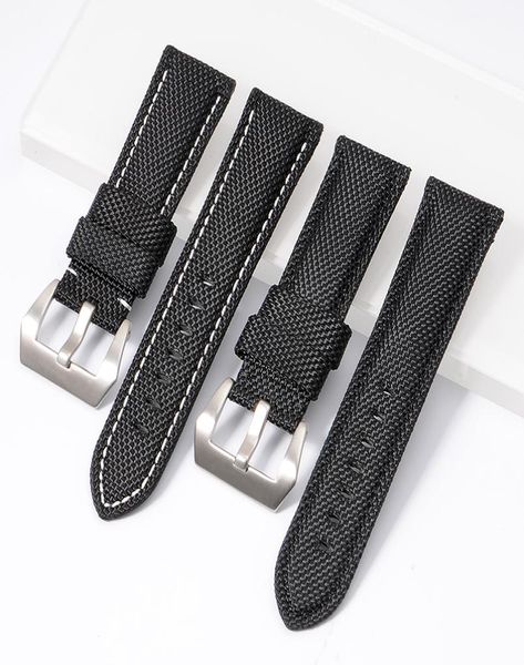 22mm 24mm 26mm nylon fabric blue black canvas watchbands for pamerai watch strap band men039s wrist watch bracelet4194117, Black;brown
22mm 24mm 26mm nylon fabric blue black canvas watchbands for pamerai watch strap band men039s wrist watch bracelet4194117, Black;brown