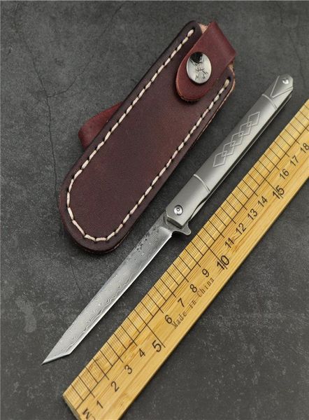 vg10 steel core damascus steel small pen folding knife tc4 titanium alloy handle outdoor camping tactical folding knife sharp edc6914314
vg10 steel core damascus steel small pen folding knife tc4 titanium alloy handle outdoor camping tactical folding knife sharp edc6914314