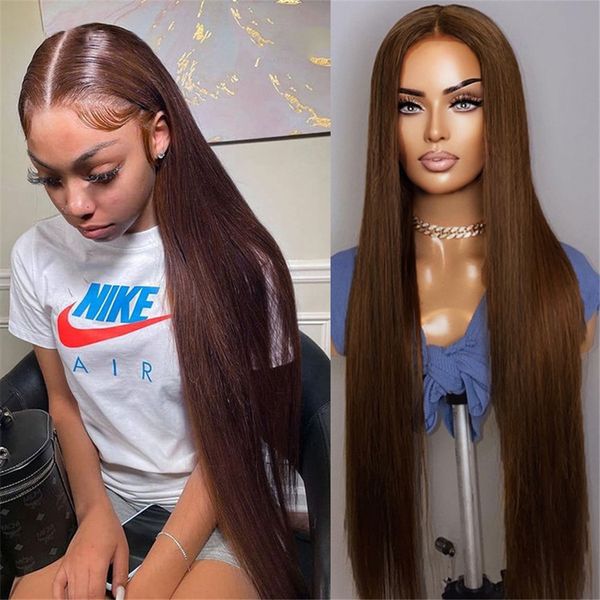 bone straight 13x4 lace front wig brown colored human hair wigs for women remy hair pre plucked lace front wigs, Black;brown
bone straight 13x4 lace front wig brown colored human hair wigs for women remy hair pre plucked lace front wigs, Black;brown
