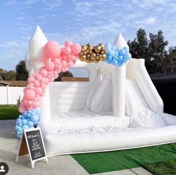 playhouse pvc jumper inflatable wedding white bounce combo castle with slide and ball pit jumping bed bouncy castle pink bouncer house moonw
playhouse pvc jumper inflatable wedding white bounce combo castle with slide and ball pit jumping bed bouncy castle pink bouncer house moonw