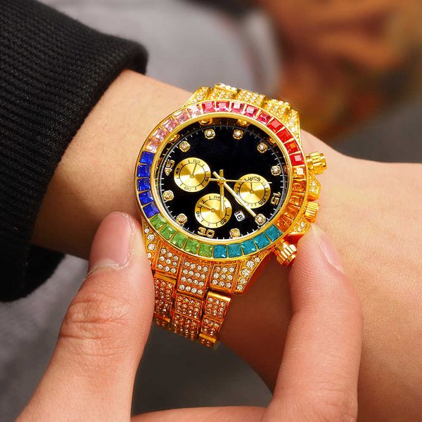 watches brand men watch women iced out diamond hip hop fashion large dial calendar lover ladies 230613, Slivery;golden
watches brand men watch women iced out diamond hip hop fashion large dial calendar lover ladies 230613, Slivery;golden